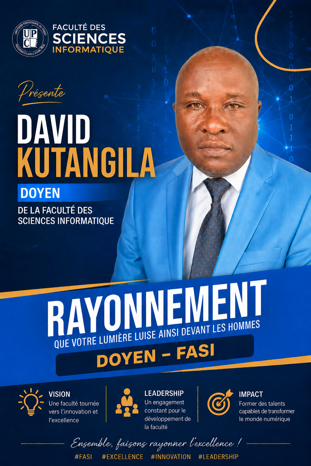 Affiche PRÉFAC — doyen